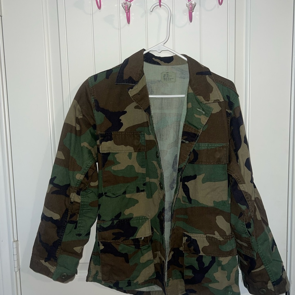 Camouflage Military Jacket